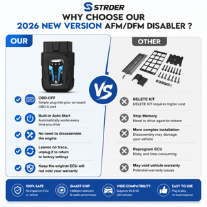 2026 Upgraded STRDER AFM/DFM Disabler for GM Silverado & Sierra 1500 (2007-2022)
