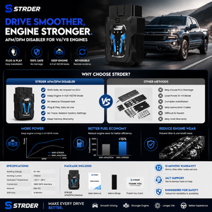 2026 Upgraded STRDER AFM/DFM Disabler for GM Silverado & Sierra 1500 (2007-2022)