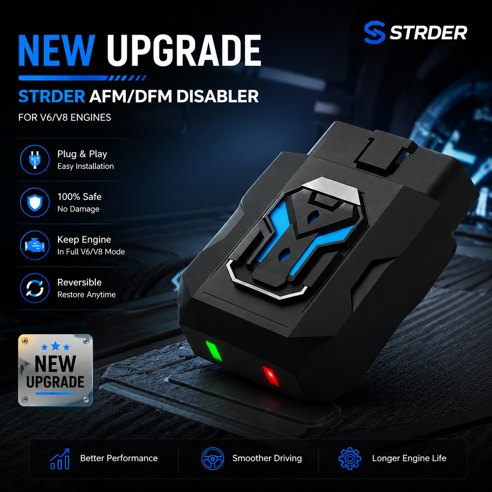 2026 Upgraded STRDER AFM/DFM Disabler for GM Silverado & Sierra 1500 (2007-2022)